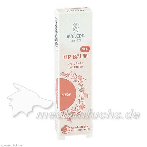 WELEDA Lip Balm rose, 10 ML