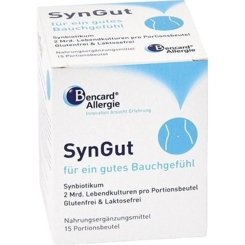 SynGut Synbiotikum mit Probiotika und Prebiotika, 15 ST