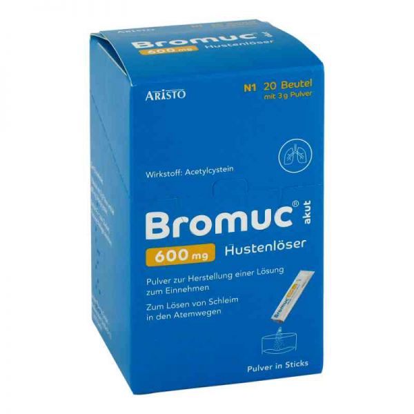 Bromuc akut 600mg Hustenlöser (20 stk)