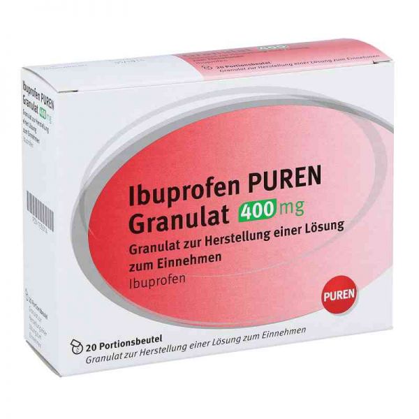 Ibuprofen PUREN 400mg (20 stk)