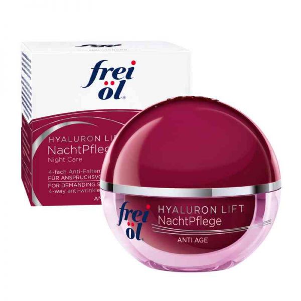 Frei öl Anti-age Hyaluron Lift Nachtpflege (50 ml)