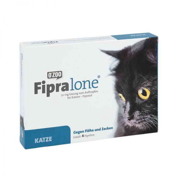 Fipralone 50 mg Lösung zur, zum auftropf.f.katzen veterinär (4 stk)