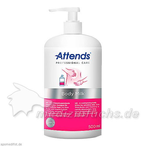 Attends Professional Care Body Milk, 500 ML