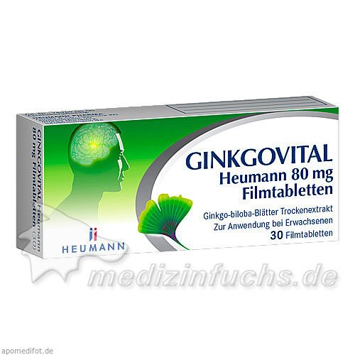 Ginkgovital Heumann 80 mg Filmtabletten, 30 ST