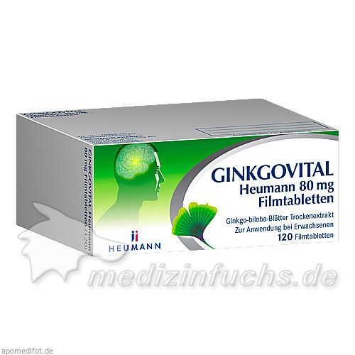 Ginkgovital Heumann 80 mg Filmtabletten, 120 ST