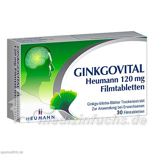 Ginkgovital Heumann 120 mg Filmtabletten, 30 ST