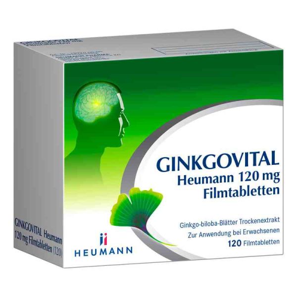 GINKGOVITAL Heumann 120mg (120 stk)