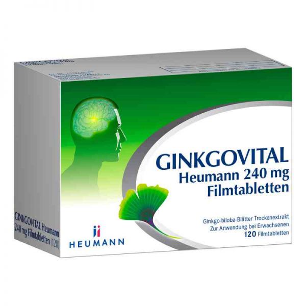 GINKGOVITAL Heumann 240mg (120 stk)