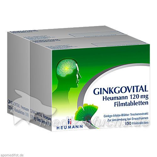 Ginkgovital Heumann 120 mg Filmtabletten, 200 ST