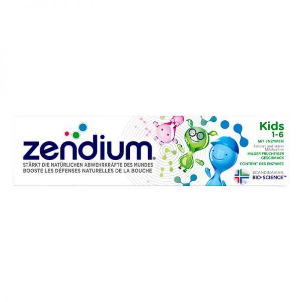 Zendium Zahncreme Kids 1-6 (75 ml)