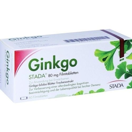 Ginkgo STADA 80MG FTA, 60 ST