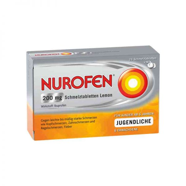 Nurofen 200mg Lemon (24 stk)