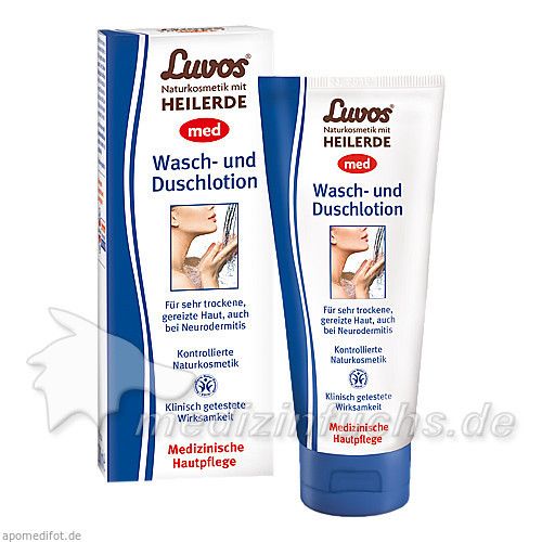 Luvos Naturkosmetik MED Wasch- und Duschlotion, 30 ML