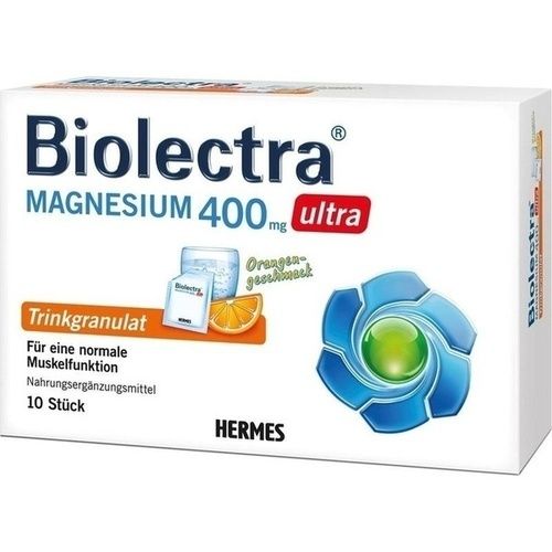 Biolectra Magnesium 400mg ultra Trinkgran. Orange, 10 ST