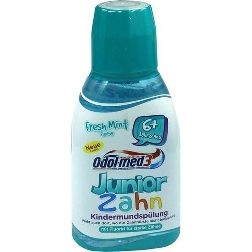 ODOL MED 3 Juniorzahn Mundspülung Fresh Mint, 300 ML