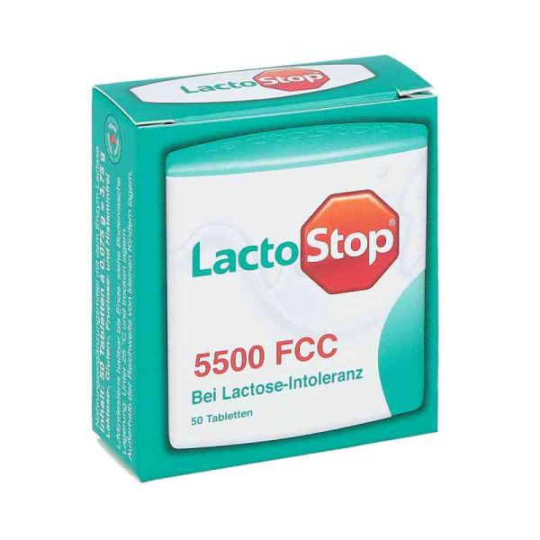 Lactostop 5.500 Fcc Tabletten Klickspender (50 stk)