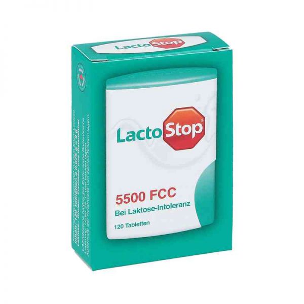 Lactostop 5.500 Fcc Tabletten Klickspender (120 stk)