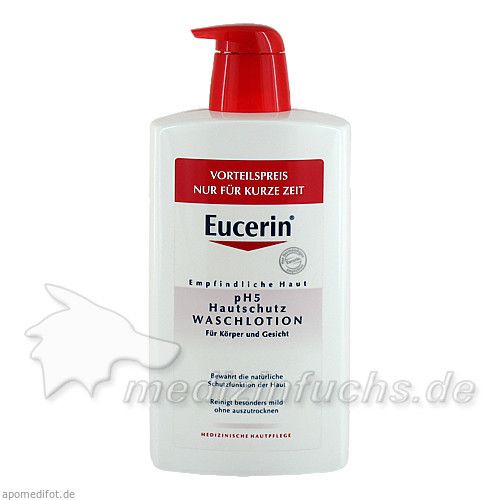 EUCERIN pH5 Protectiv Waschlotio Aktionsgröße, 1000 ML