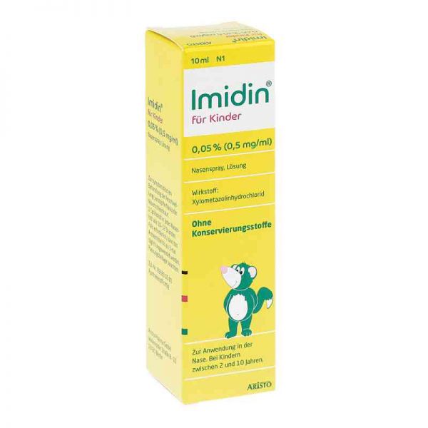 Imidin für Kinder 0,05% 0,5 mg/ml Nasenspray (10 ml)