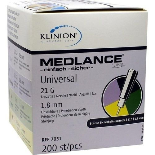 KLINION Medlance plus Universal Lanzetten 21 G, 200 ST