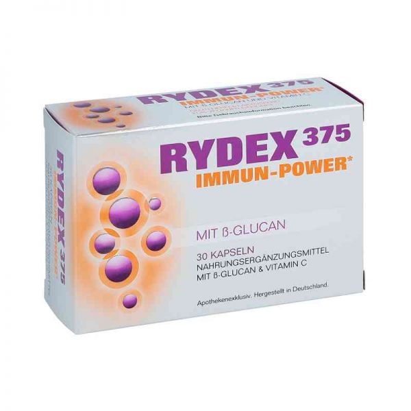 Rydex 375 Beta-glucan und Vitamin C Kapseln (30 stk)