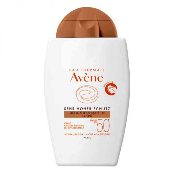 Avene Mineralisches Sonnenfluid Spf 50+ getönt (40 ml)