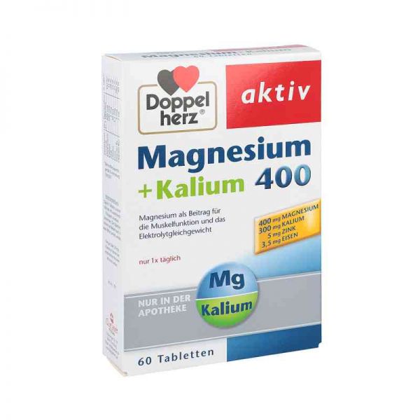 Doppelherz Magnesium+kalium Tabletten (60 stk)