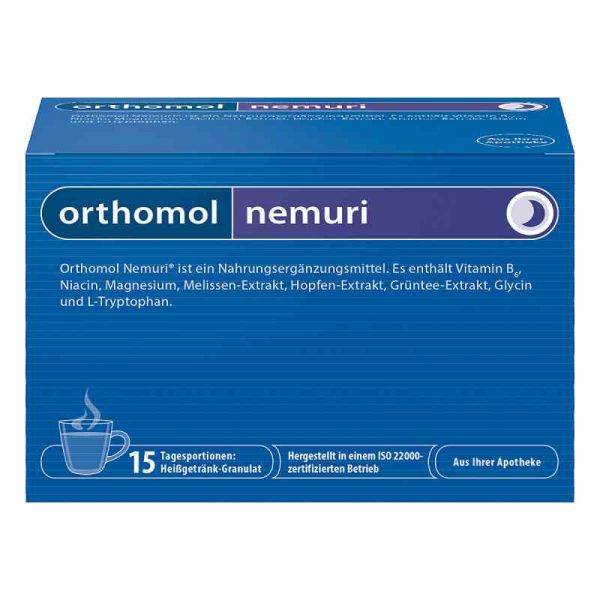 Orthomol nemuri Granulat (15 stk)