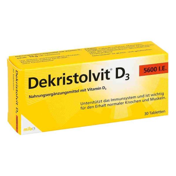 Dekristolvit D3 5.600 I.e. Tabletten (30 stk)