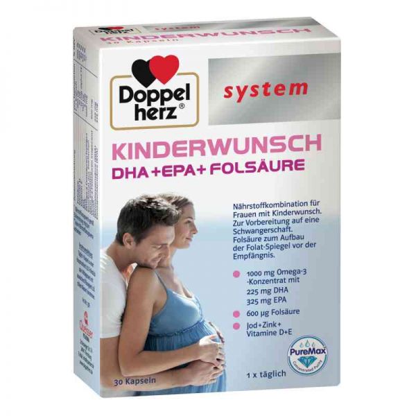 Doppelherz Kinderwunsch system Kapseln (30 stk)