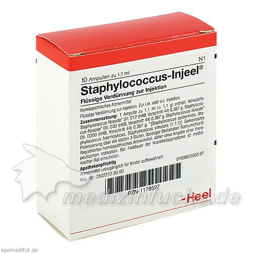 STAPHYLOCOCCUS INJ NOS, 10 ST