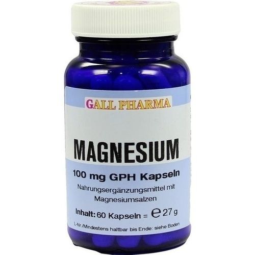 MAGNESIUM 100mg Kapseln, 60 ST