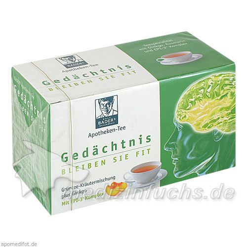 BADER's Apotheken Tee Gedächtnis, 20 ST