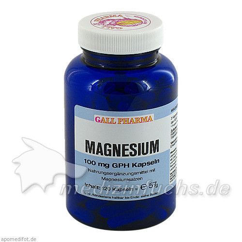 MAGNESIUM 100mg Kapseln, 120 ST