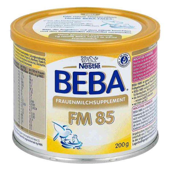 Nestle Beba Fm 85 Frauenmilchsupplement Pulver (200 g)