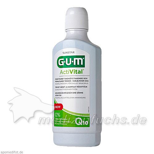 GUM ActiVital Mundspülung, 500 ML