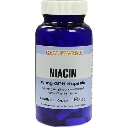 NIACIN 15mg Kapseln, 120 ST