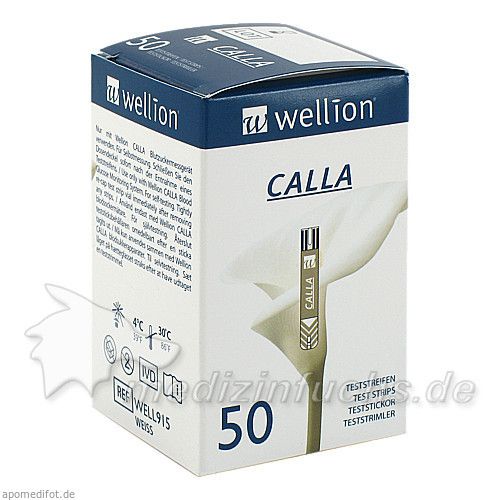 WELLION CALLA Blutzuckerteststreifen, 50 ST