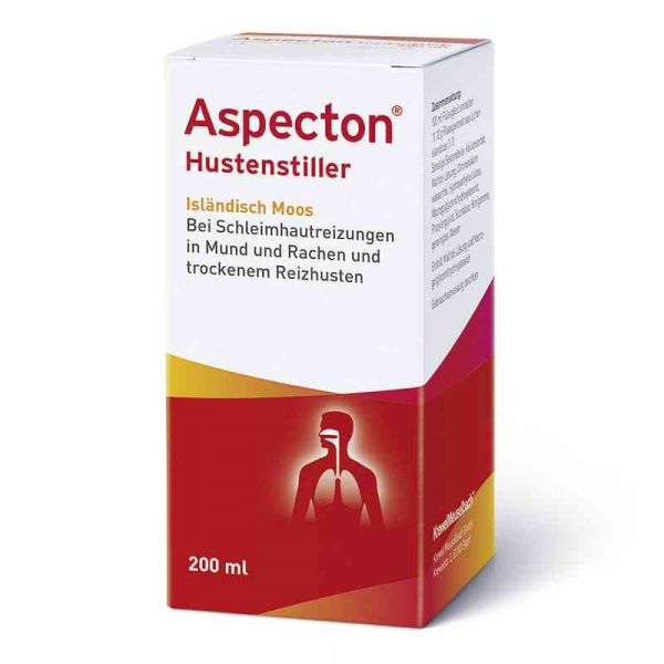 Aspecton Hustenstiller Isländisch Moos Saft (200 ml)