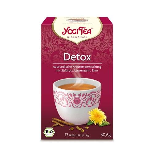 YOGI TEA Detox Deine Seele Filterbeutel, 17X1.8 G