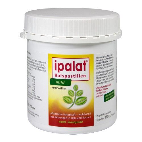 Ipalat Halspastillen mild, 400 ST