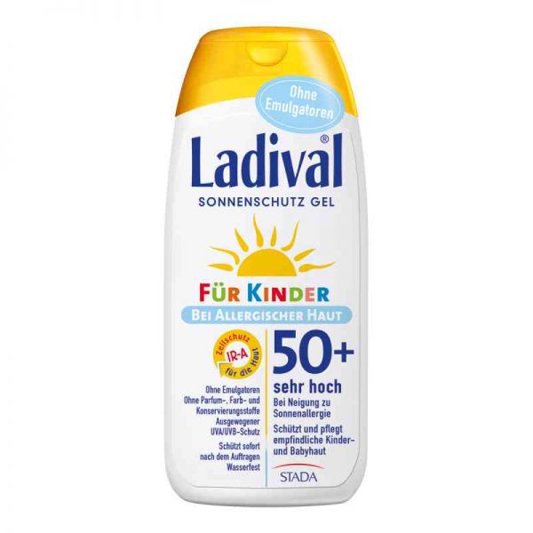 Ladival Kinder Sonnengel allergische Haut Lsf 50+ (200 ml)