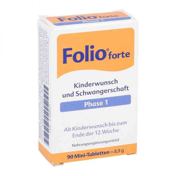 Folio 1 forte Filmtabletten (90 stk)