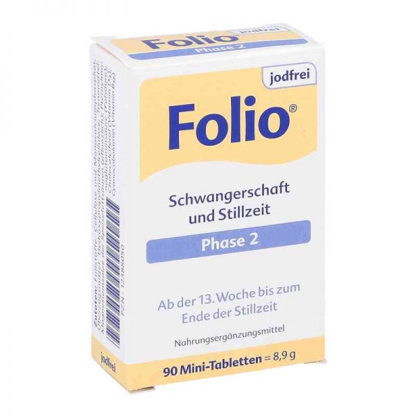 Folio 2 jodfrei Filmtabletten (90 stk)