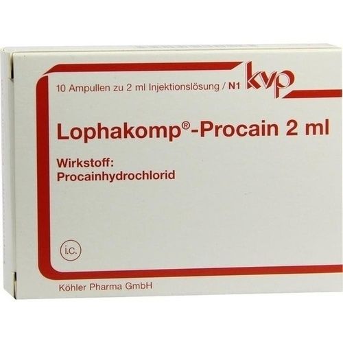 Lophakomp Procain 2ml, 10X2 ML