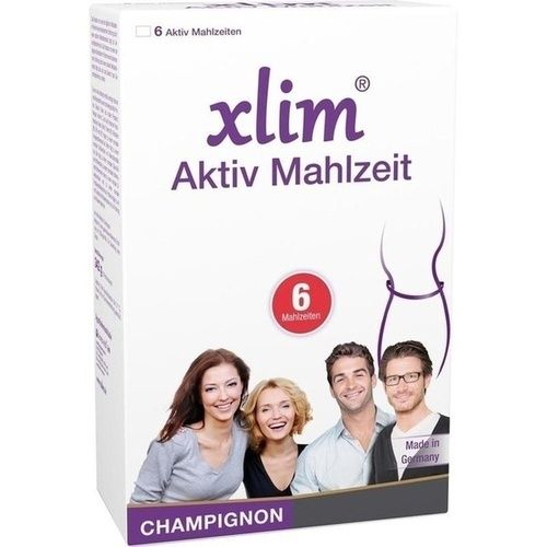 XLIM Aktiv Mahlzeit Champignon Pulver, 6 ST