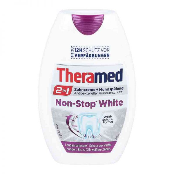 Theramed 2in1 non-stop white Zahngel (75 ml)