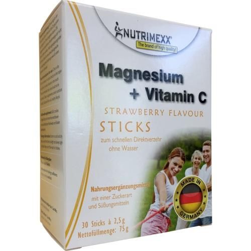 Nutrimexx - Magnesium + Vitamin C, 30 ST