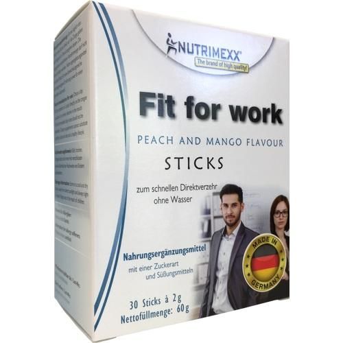 Nutrimexx - Fit for work, 30 ST