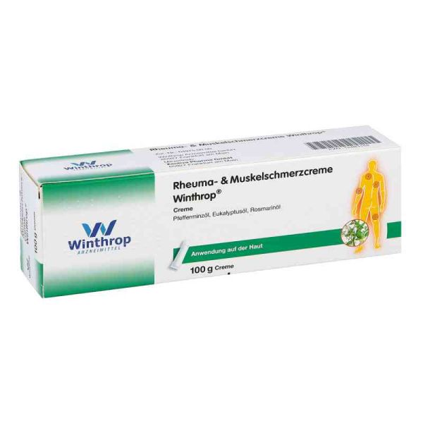 Rheuma- & Muskelschmerzcreme Winthrop (100 g)